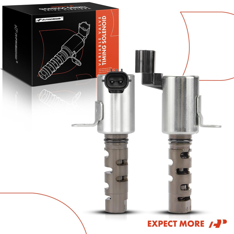 A-Premium 2-PC Intake and Exhaust Engine Variable Valve Timing (VVT) Solenoid Compatible with Jeep Compass 2007-2017, Patriot 2007-2017 & Dodge Journey, Avenger, Caliber & Chrysler 200, Sebring - BeesActive Australia