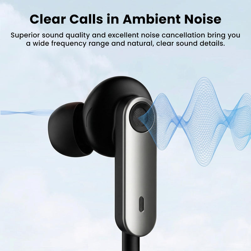 Edifier OTC Bluetooth Hearing Aids & Neckband Headphones for Adults, 2-in-1 Grey
