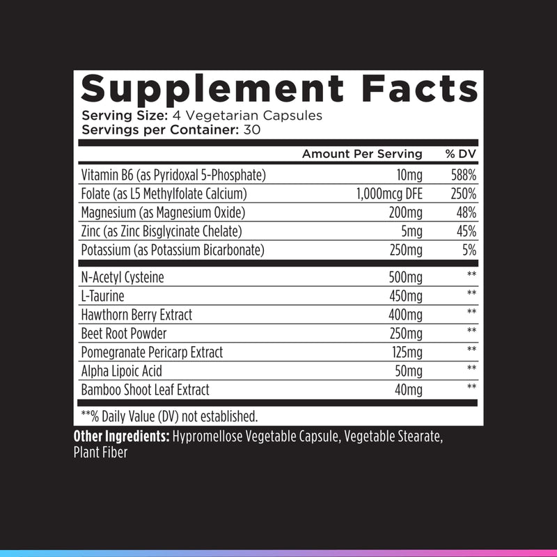 Livingood Daily Blood Pressure Support, Heart Health Supplement, 120 Caps | 11-in-1 Blood Circulation Supplements, Beet Root, Hawthorn, Pomegranate, Magnesium, Taurine, Folate, Vegan, Made in USA