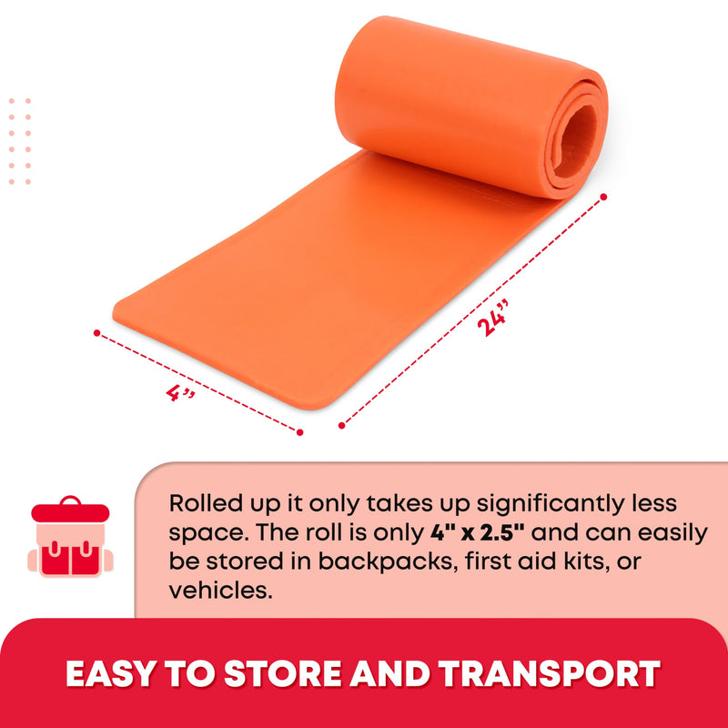 Ever Ready First Aid Universal Aluminum Splint, 24 Inch Rolled - 3 Pack - BeesActive Australia