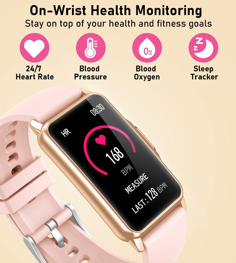 Fitness Tracker with Heart Rate Sleep Monitor Step Calorie Counter Pedometer