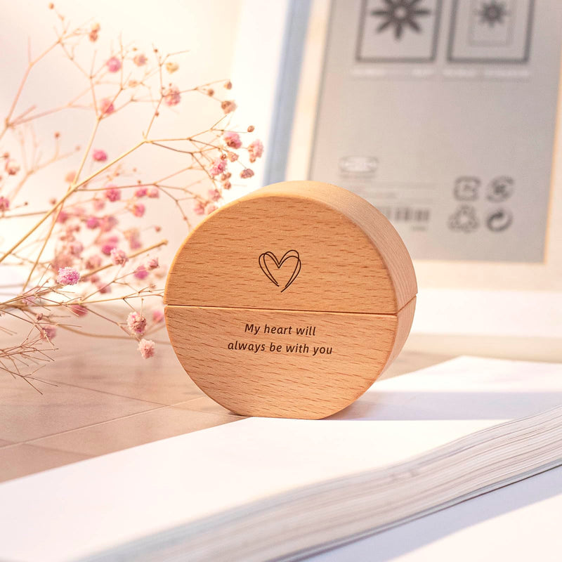 iwoohome Mini Urn for Ashes, Small Urn for Human Ashes, Ashes Keepsake, Memorial Urn for Pets, Mini Urn for Pet or Human Ashes, Perfect Memorial Urn for Men and Women Circular - BeesActive Australia