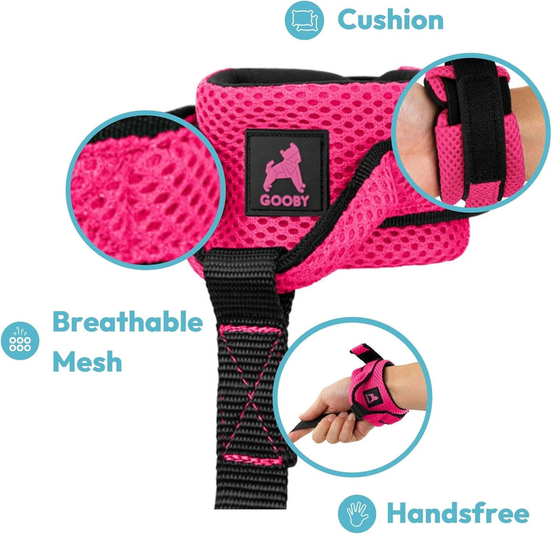 Gooby Soft Mesh Wrist Band Surfer Leash - Turquoise, 6 FT - Comfortable Hands Free Leash with Elastic Band for Small, Medium and Large Dogs Wrist Band-Turquoise 6 Feet - BeesActive Australia