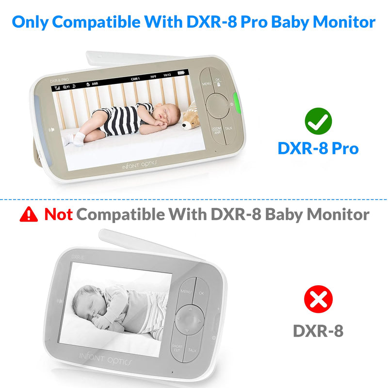 Replacement for Infant Optics DXR-8 Pro Battery Sp 554478 3.85V 2800mAh Lithium Ion Battery (Not Compatible with DXR-8 Baby Monitor) - BeesActive Australia