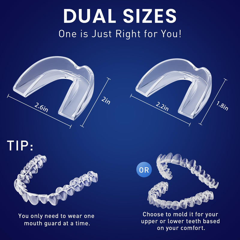 Anti Grinding Guard for Clenching Teeth at Night, Mouth Guard for Grinding Teeth at Night, Teeth Grinding Mouthguards for Sleeping, Comfortable Grinding Guard for Adults - BeesActive Australia