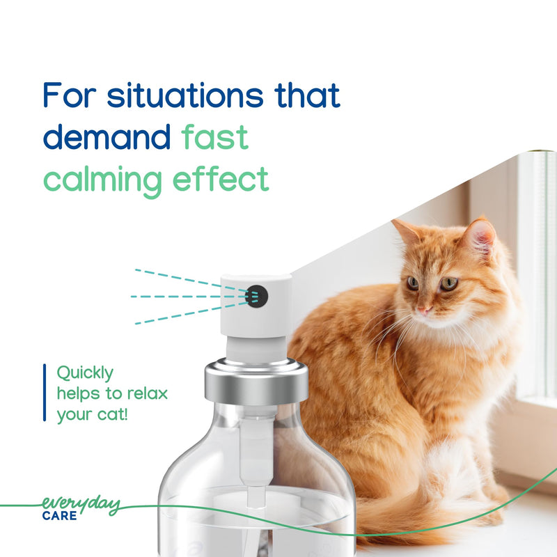 Virbac ZENIFEL™ Spray | Managing Stress-Related Behaviors in Kittens & Cats | Quick-Acting - Ideal for Unexpected Stressful Situations