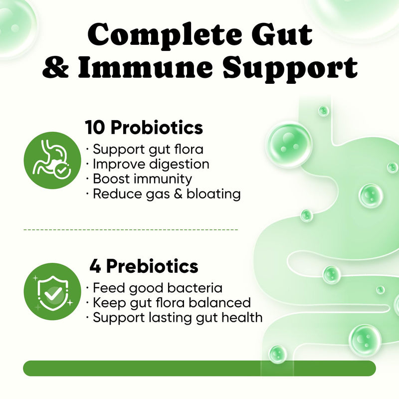 Dog Gut & Skin Health Bundle – Probiotic Soft Chews with Liquid Fish Oil for Digestive Balance, Skin Comfort & Immune Care