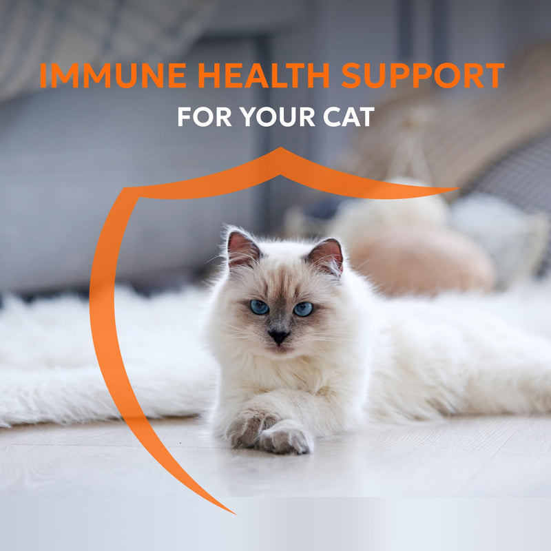 Nutramax Imuquin Immune Health Supplement for Cats, with Astaxanthin and Beta Glucans, 30 Sprinkle Capsules 30 capsules