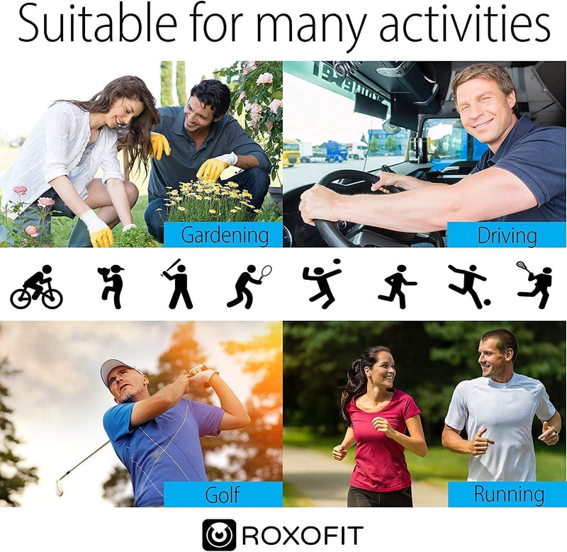 ROXOFIT Calf Brace for Torn Calf Muscle and Shin Splint Pain Relief for Men and Women - Adjustable Neoprene Compression Support Wrap - BeesActive Australia