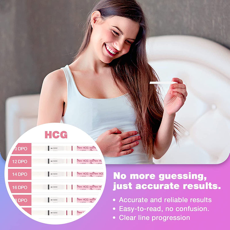 Easy@Home 50 Ovulation Test Strips and 20 Pregnancy Test Strips Combo Kit, (50 LH + 20 HCG)-Package May Vary 70 Count (Pack of 1) - BeesActive Australia