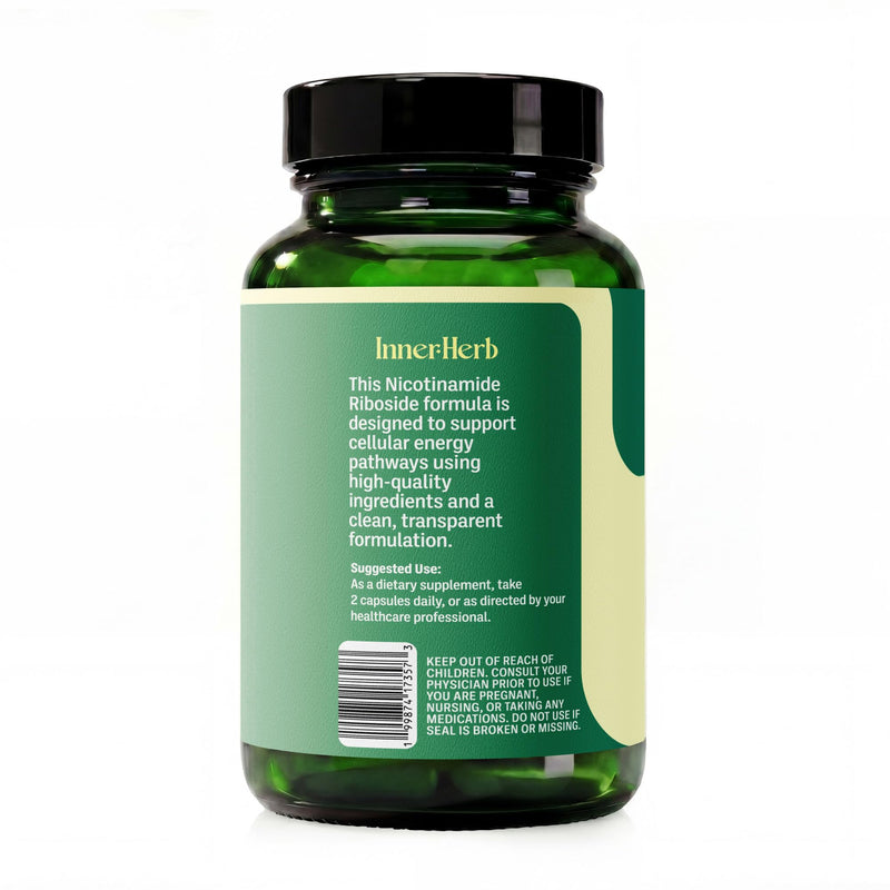 Nicotinamide Riboside (NR) 1000mg | Vitamin B3 Derivative | Single Ingredient | 60 Vegan Capsules | Unflavored | 2 Capsules Daily | 30-Day Supply