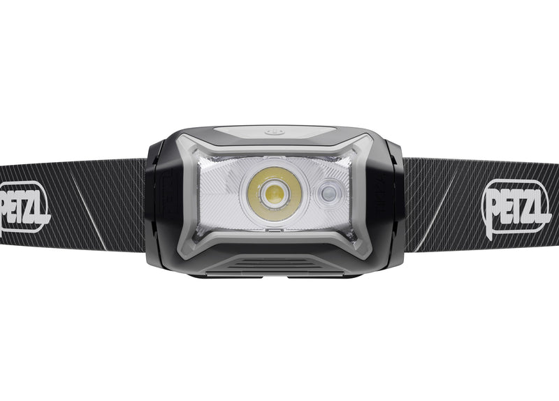 PETZL Tikka Headlamp - Compact 350 Lumen Light with Red Lighting, for Hiking, Climbing, Running, and Camping - Black