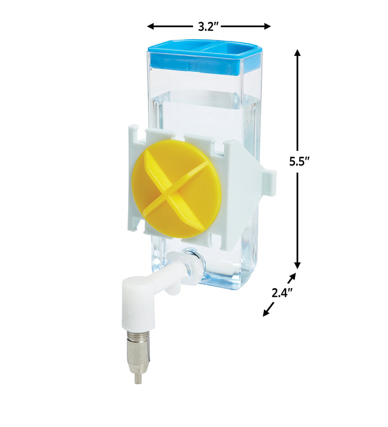 Ferplast Small Animal Water Bottle Ideal for Hamsters, Mice, Guinea Pigs & Rabbits, Hamster | 3.38 oz. Hamster | 3.38 oz. - BeesActive Australia