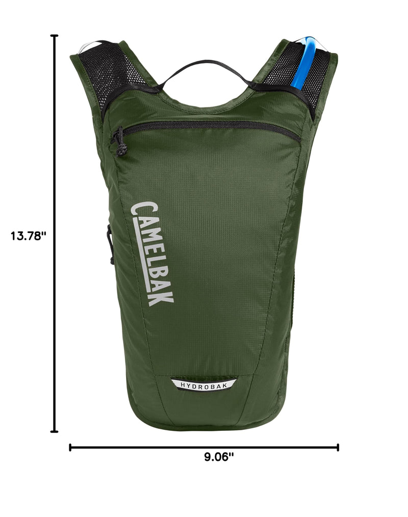 CamelBak Hydrobak Light Bike Hydration Backpack 50oz, Army Green - BeesActive Australia