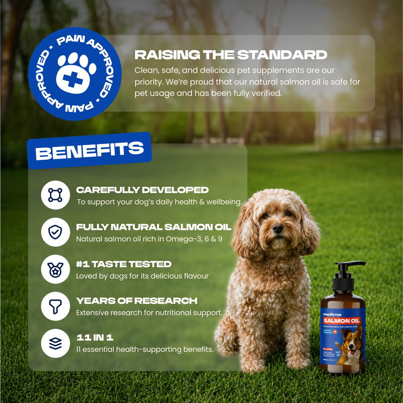 Scottish Salmon Oil For Dogs UK & Cats 1L Omega 3 6 9 Pet Supplement Dog Food Topper For Itchy Dog Skin Coat, Heart, Joint Support & Natural & Healthy Coat - Fish Oil For Dogs, Puppy 1000ml