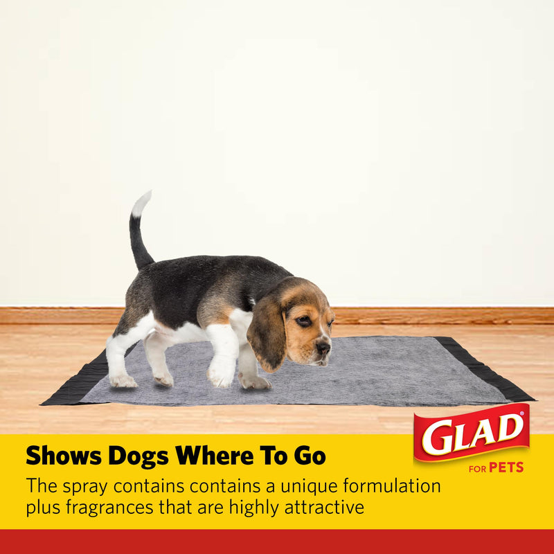 Glad for Pets Attractant Spray for Potty Training Dogs & Puppies, Peanut Butter Scent, 16oz - Effective Dog Potty Training Spray, Indoor or Outdoor Dog Potty Training Aid, 16oz Bottle 16 Fl Oz (Pack of 1) - BeesActive Australia