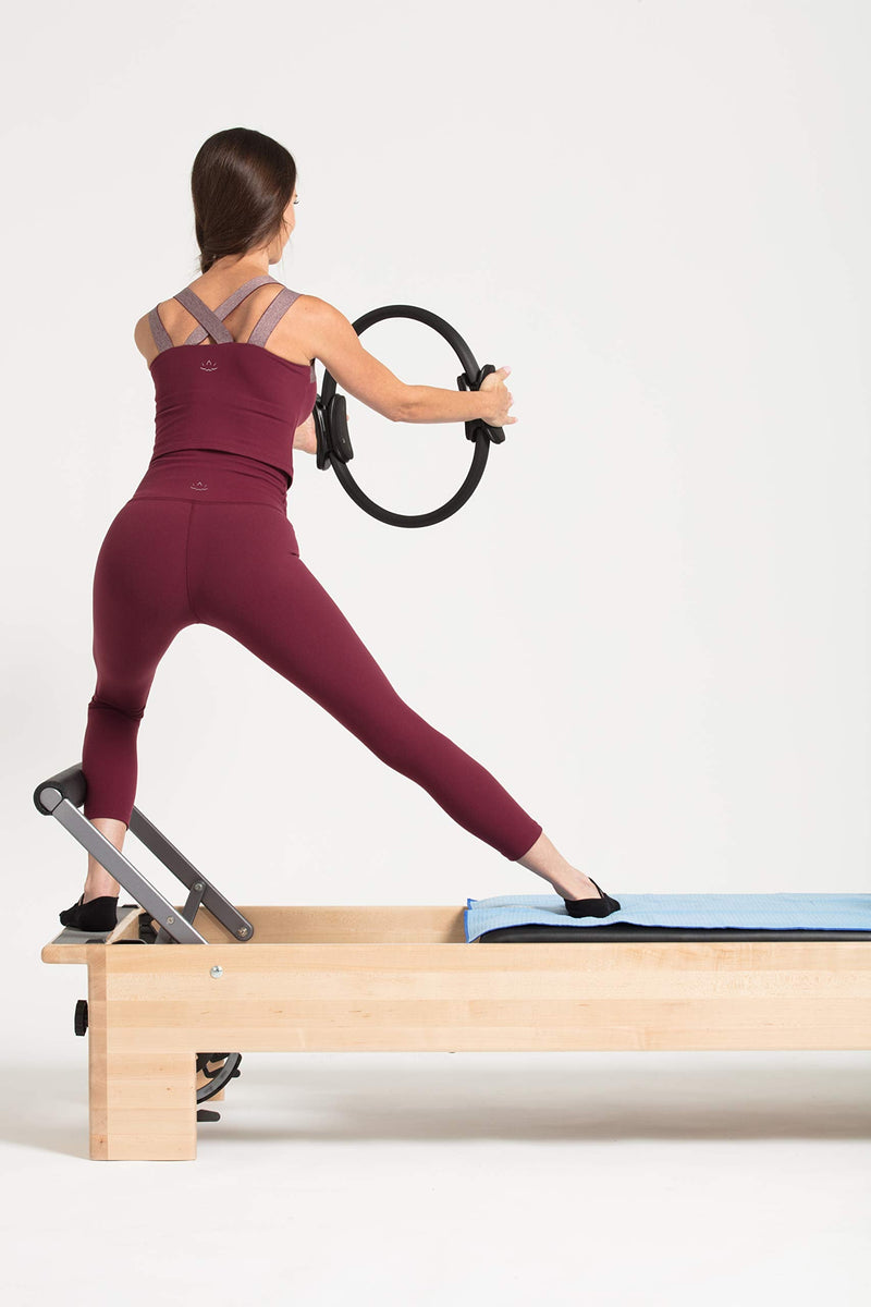 Salt & Honey Non-Slip Pilates Reformer Mat Towel Blue - BeesActive Australia