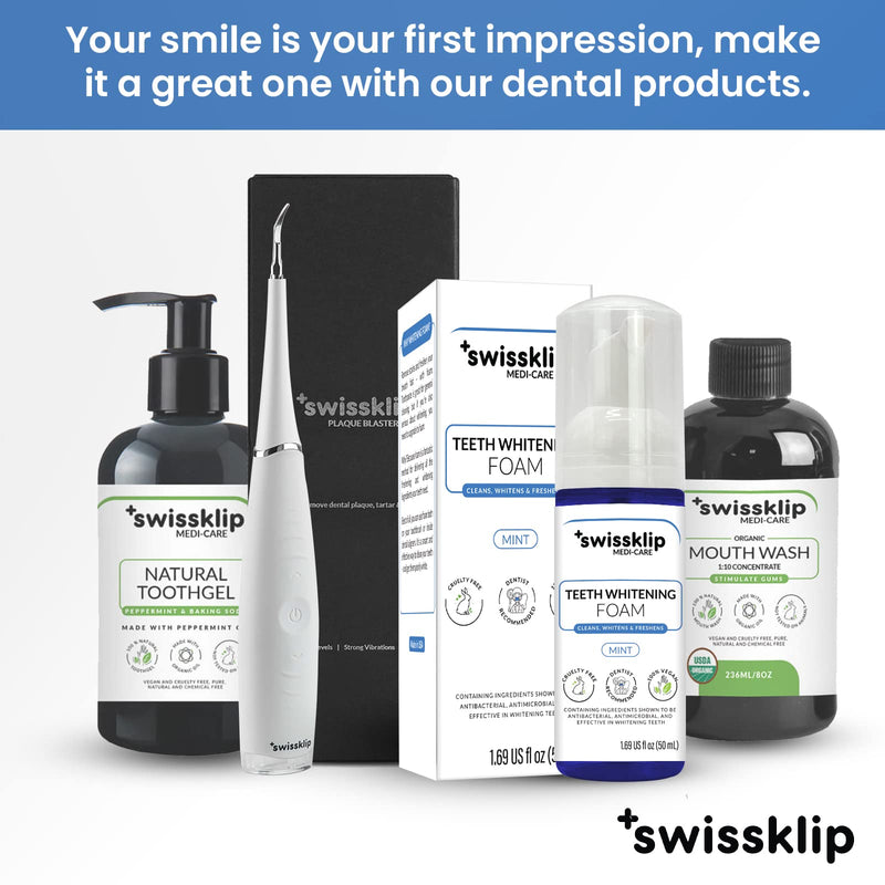 Swissklip Foam Toothpaste Also a Teeth Whitener in The Market I We Offer Best Teeth Whitening Products for Professional Teeth Whitening Kit I Best Teeth Whitener 4 U 1 - BeesActive Australia