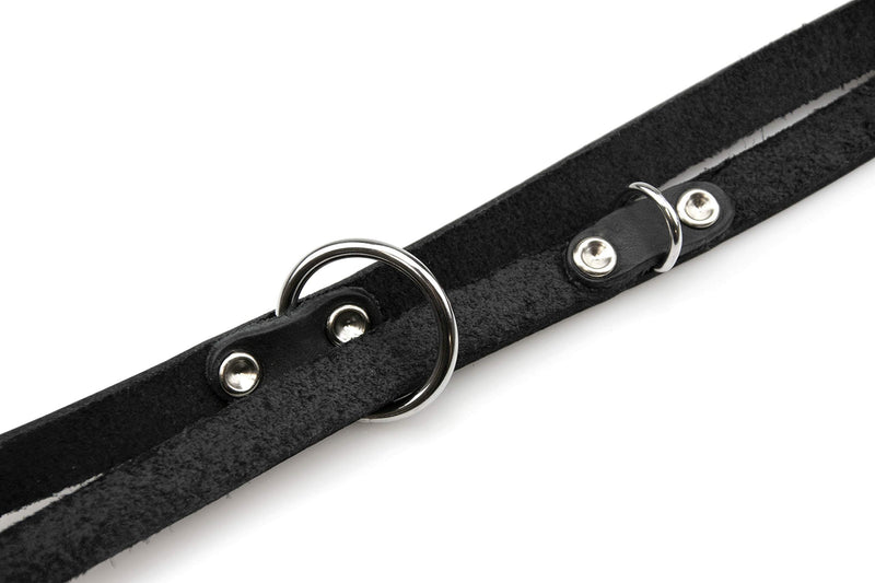 Karlie lead Rondo, braided L: 200 cm W: 18 mm black 200X1.8X0.4 - BeesActive Australia