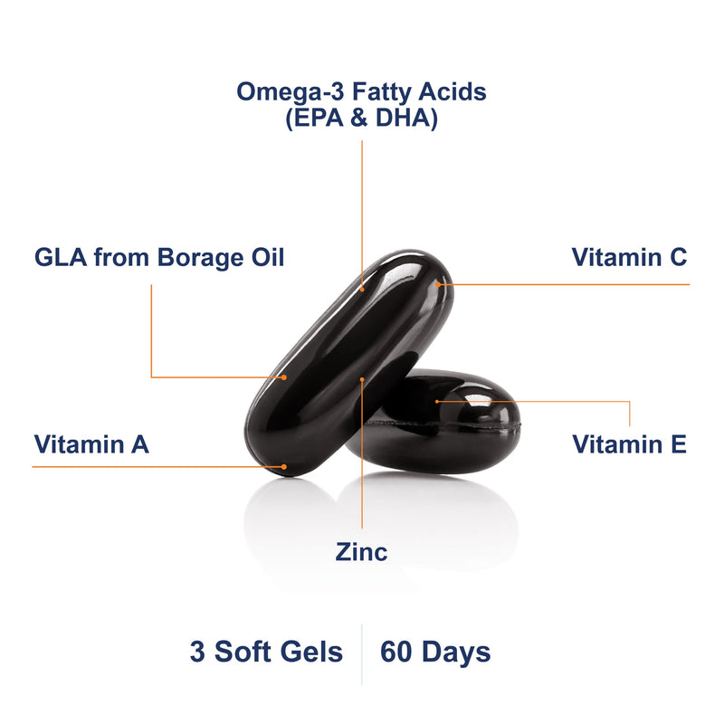 Carlson Moistur-Eyes, Specialty Eye Formula, with Omega-3s, 180 Softgels | Maintains Normal Eye Moisture