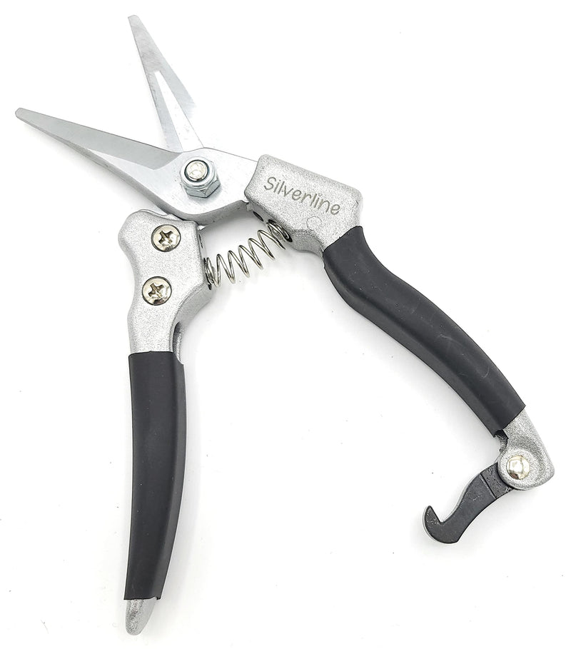 Silverline by Capralite Multi-Purpose Goat Hoof TrimmerShear Garden Wire Pipe Cutting Tool, Silver