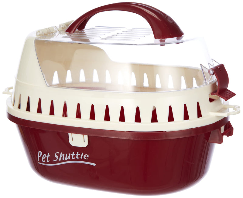 Karlie transport box Pet Shuttle L: 25 cm W: 19 cm H: 18 cm red L 10 x W 5 x H 10 cm - BeesActive Australia
