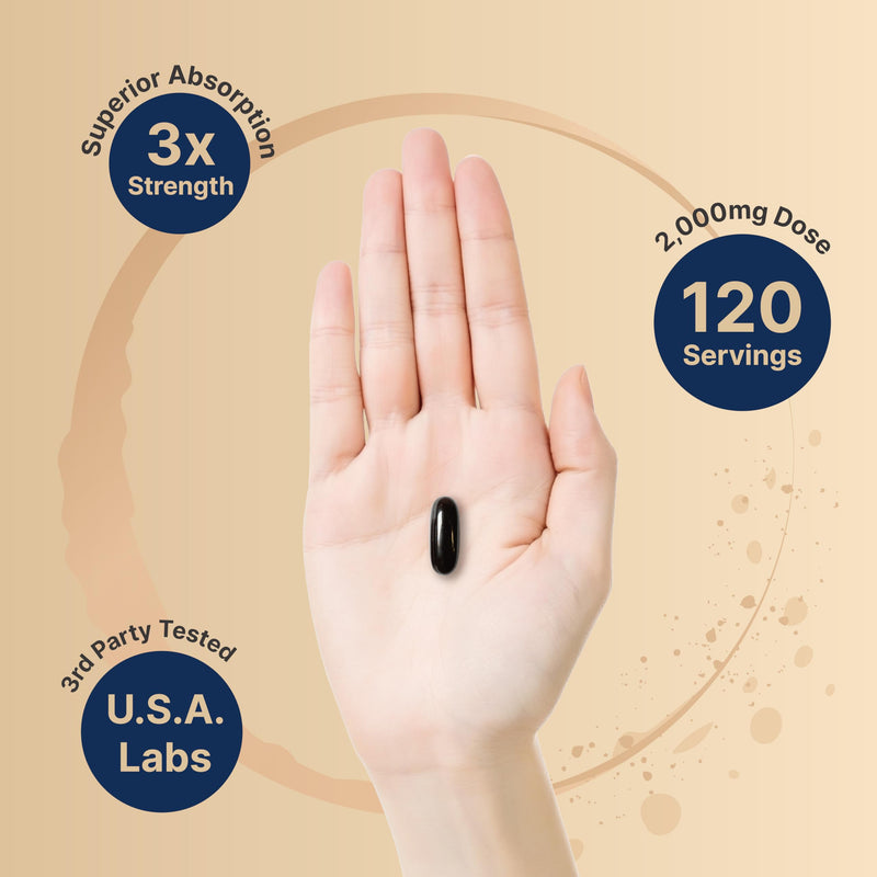 Antarctic Krill Oil 2000mg Supplement, 240 Softgels, 3X Strength Natural Source of Omega-3s, EPA 240mg + DHA 160mg + Astaxanthin 800mcg ‚Äì No Fishy Aftertaste ‚Äì Mercury Free & Non-GMO - BeesActive Australia