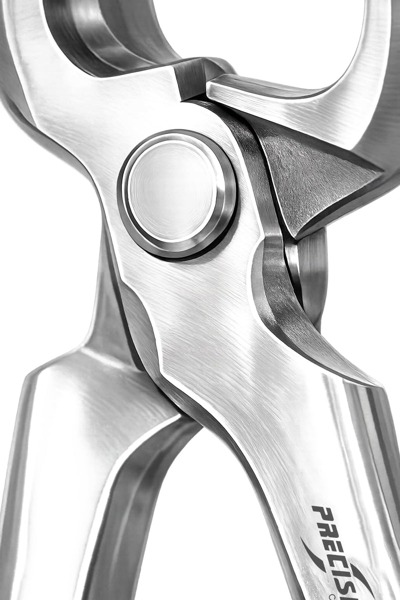 Precision 12 inch Hoof Nipper Spring | Drop Forged Chrome Vanadium Steel | One-Handed Farrier Hoof Trimmer for Horses