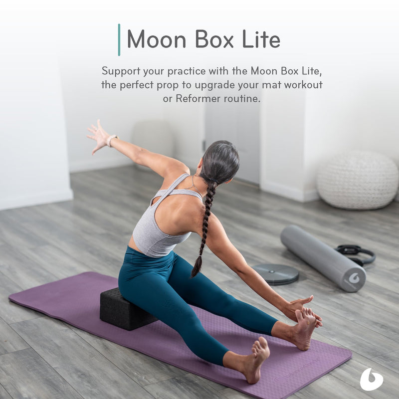 Balanced Body Pilates Moon Box Lite, Lightweight Workout Box for Floor Exercise, Pilates Reformer, or Pilates Tower, Pilates Exercise Equipment for Home or Studio - BeesActive Australia