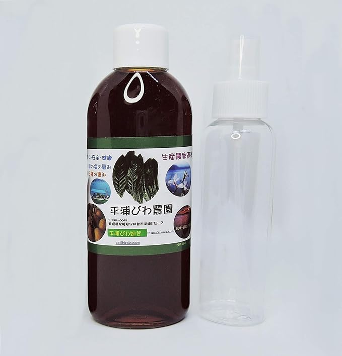 8 Months Extract, 2 times Thicker: For Skin, Gargle, Hair, and Insect Bites, 5.6 fl oz (160 ml); 3 times as much as Loquat Leaves: Loquat Leaf Extract, No Pesticides or Exhaust Gas, T-Cap, Spray -  Australia