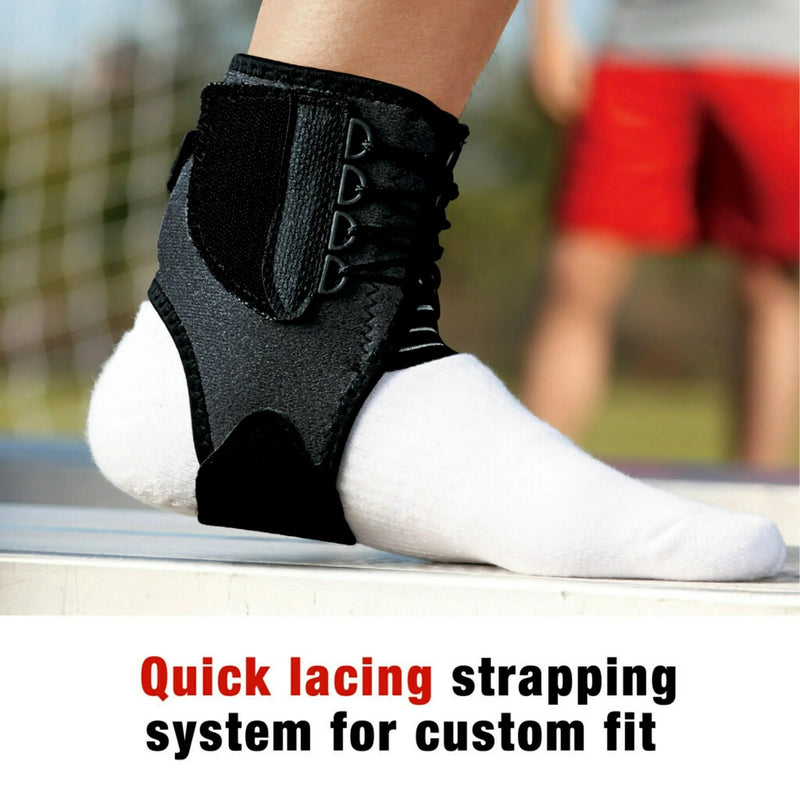 Ankle Brace, Deluxe, Adjustable, Moderate-Stabilizing Support 1 ct (Pack of 2)