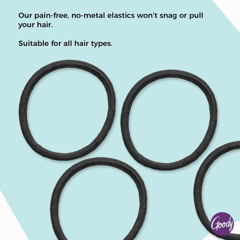 Mederma Scar Gel Reduces Acne, Burn, Surgery Scars, Goody 30 Count Black Ouchless Elastic Hair Ties