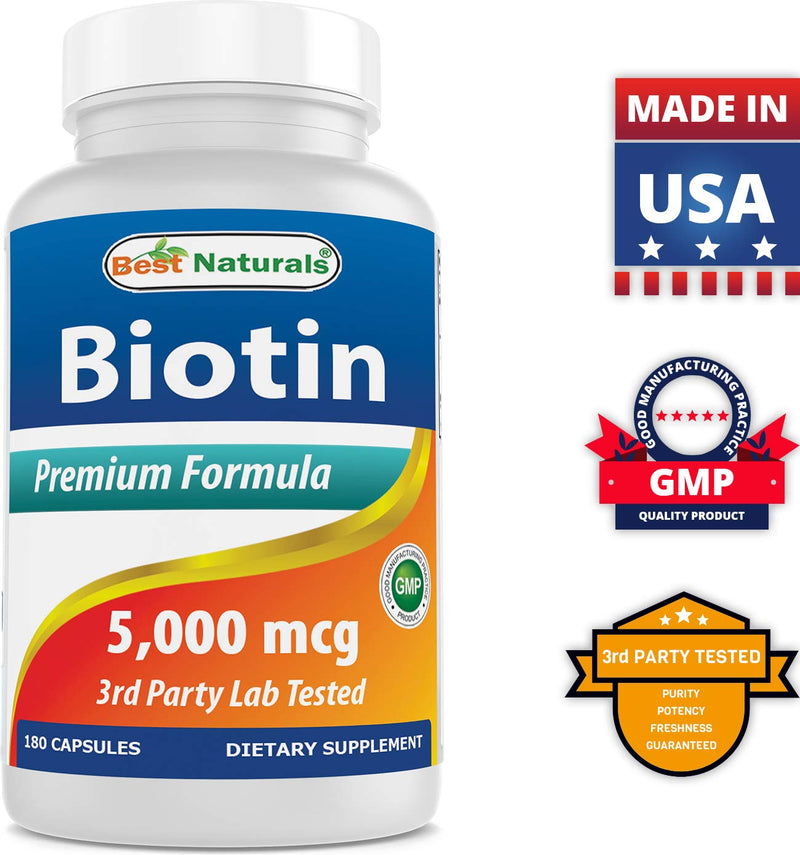 Shop Best Naturals Biotin 5 mg
