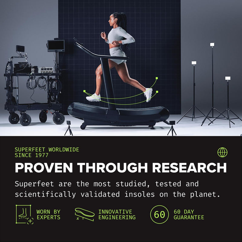 Superfeet All-Purpose Support Low Arch Insoles (Black) for Active Lifestyle with Low Arch Support - 5.5-7 Men / 6.5-8 Women Black