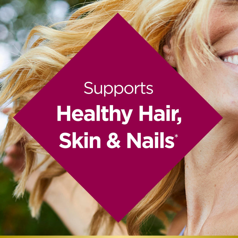 Nature's Bounty Biotin 10000mcg Supplement, Supports Healthy Hair, Skin and Nails, Optimal Solutions Hair Vitamin with Biotin, 90 Rapid Release Liquid Softgels (Pack of 2) 90 Count (Pack of 2)