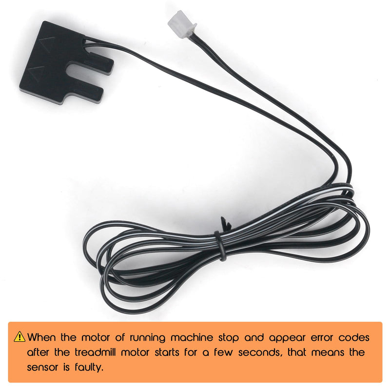 F030191 Treadmill Reed Switch RPM Speed Sensor Wire Harness for Sole and Spirit Ellipticals Replacement Part