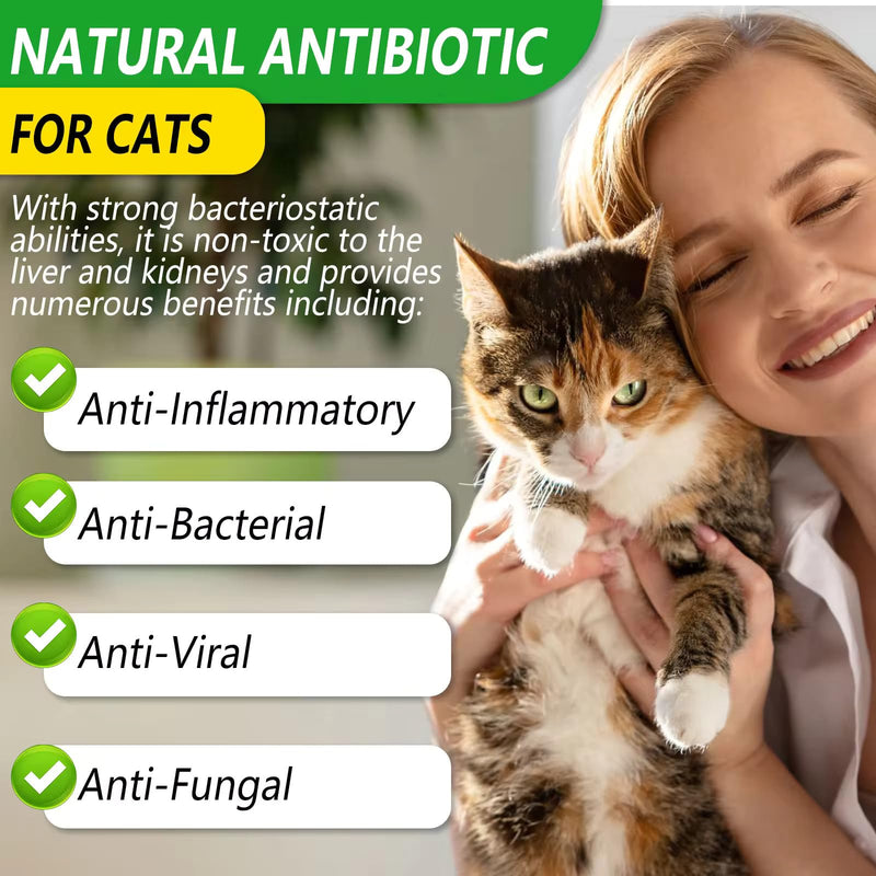 2 Pack - Natural Antibiotics for Cats- Pet Antibiotic - Healing Aid and Skin Repair for Wounds, Sores, and Abrasions, Provides Itch Relief for Irritated Skin - BeesActive Australia