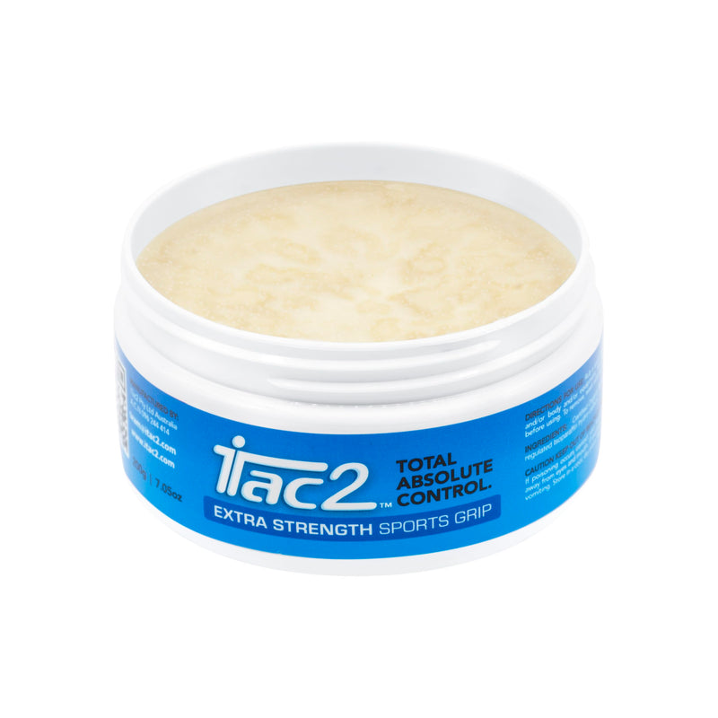 iTac2® Extra Strength Sports Grip (200g / 7.05oz) – Long-Lasting Beeswax Grip Aid for Rugby, Netball, Bowls, Diving & Fitness – Natural, Waterproof, Anti-Slip Formula for Dry Hands & Equipment