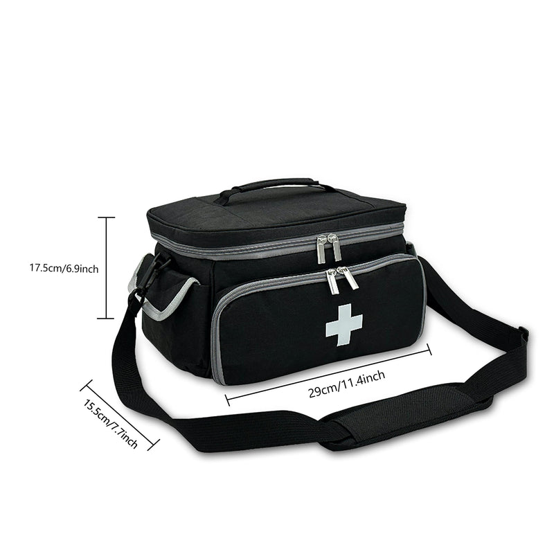 Nebulizer Carrying Case with Shoulder Strap, to Store Desktop or Portable Nebulizer, Nebulizer Mask, Tubing and Medicine | Clinical Bag for Nursing Students