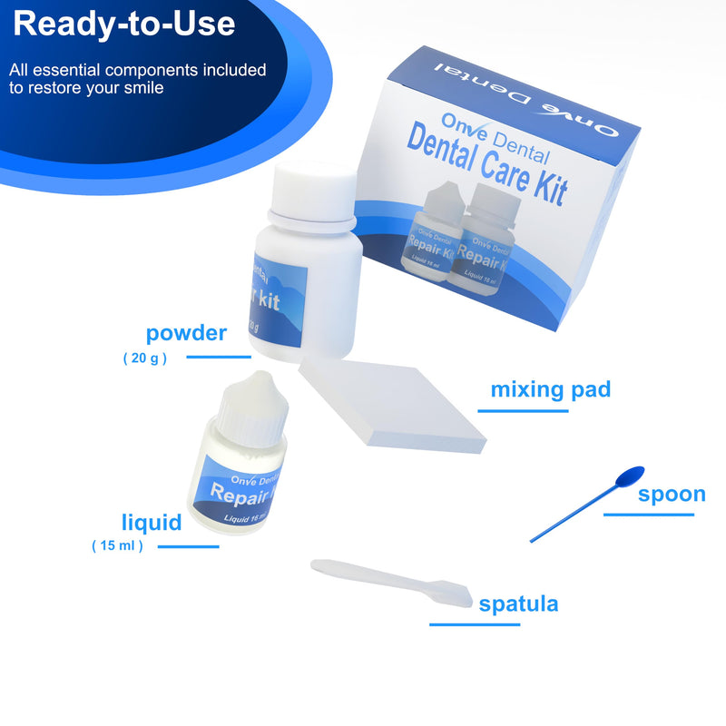 Dental Cement Kit – Zinc Oxide Eugenol Temporary Filling & Crown Repair