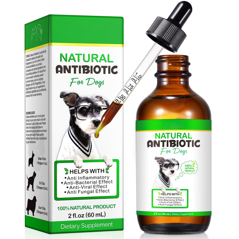 Dog Immune Support Drops – Herbal Liquid Supplement - Helps Maintain Normal Immune Function, Skin & Coat Health, and Digestive Comfort | 60ml