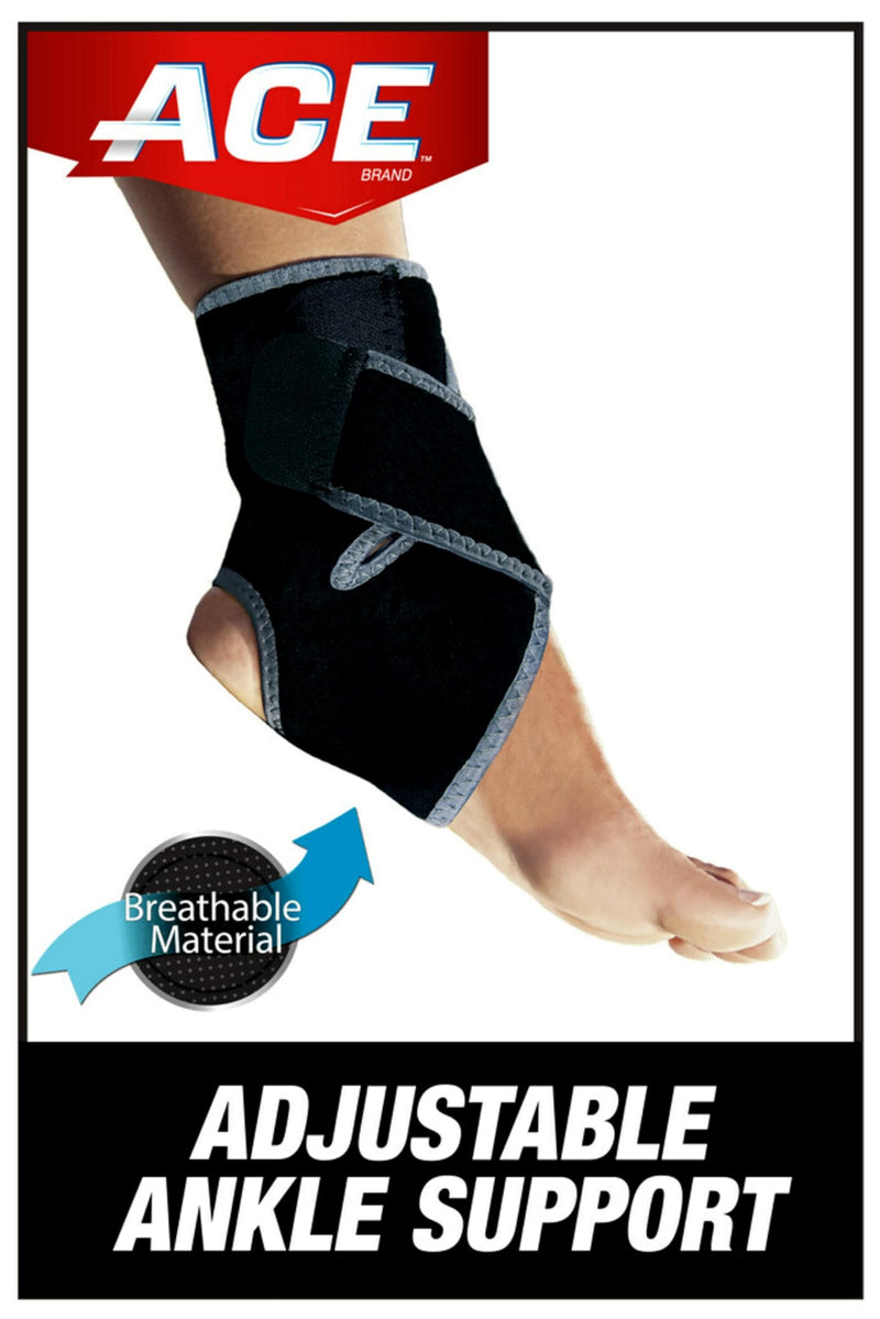 Ace Neoprene Ankle Brace, One Size (1 Brace)