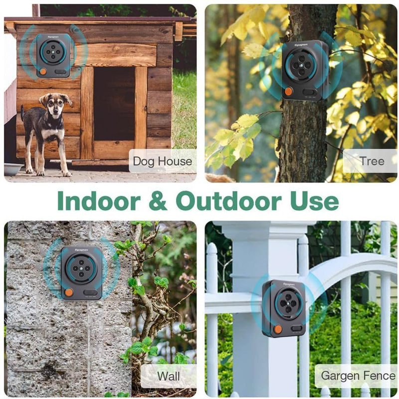 Anti Barking Devices, No Need App, Instant Use - 3 Modes Ultrasonic Bark Box, Dog Bark Deterrent Devices, Dog Barking Stopper 33ft Range, Barking Control Device for Dogs Indoor/Outdoor (black) black