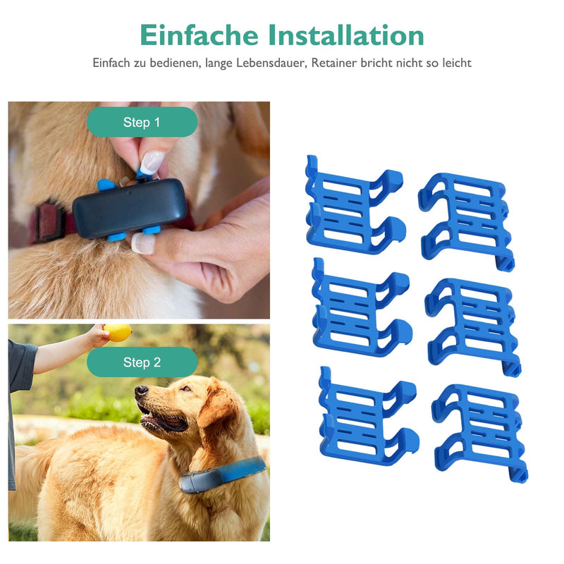Heblumin GPS Rubber Clips for Dogs for Dog Collar Locator Tracker, Pet Activity Tracker for Dogs and Cats - Pack of 6 - BeesActive Australia