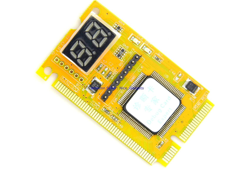 PC Computer PSU and Motherboard Tester Tool PCI & ISA SDRAM Post Test Card Diagnostic Analyzer Starter Kit 4 Digital / 8 LED/Bios Speaker/Mobo Power Switch All in One Carrying Case - BeesActive Australia