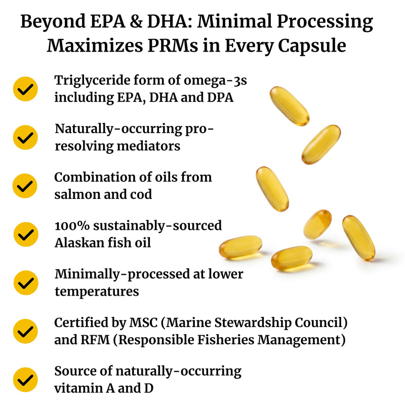 BIG BOLD HEALTH Omega-3 Rejuvenate Wild Alaskan Fish Oil Supplement with PRMs ⎹ EPA, DHA, & DPA Fatty Acids ⎹ Vitamins A and D to Support Immune Balance & Brain Wellness (60 Softgels) 60 Count (Pack of 1)