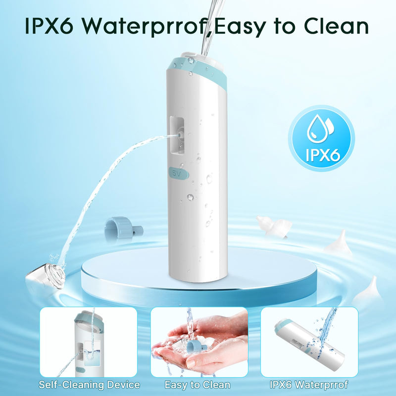 Nasal Aspirator for Baby,Rechargeable Nose Sucker for Baby,Baby Nasal Aspirator with 3 Silicone Tips,Adjustable Suction ,Waterproof Booger Sucker for Baby with Music and Light Function,Blue Blue - BeesActive Australia