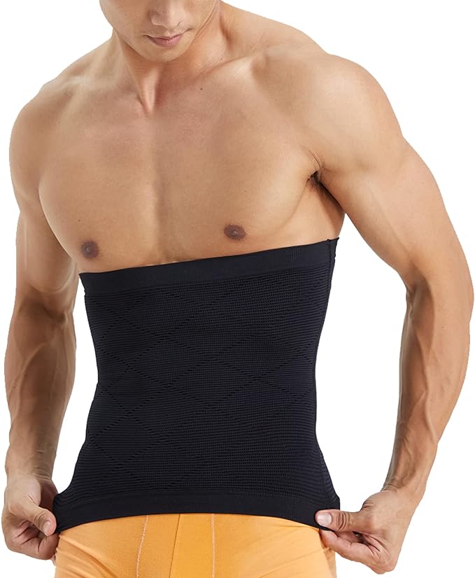 Sawaiko Waist Supporter, Belly Wrap, Tummy Tightening, Unisex, Thin, Cold Protection, Women's, Men's, Cold Retention, Warm, Stomach Wrap, Thin, Warm, Support Belt Corset, Soft, Breathable - BeesActive Australia