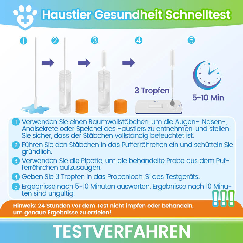 Accufast Pet Health Test Kit - (TOXO) Toxoplasmosis Test - 9 Disease Tests for Dogs and Cats | Fast, accurate detection of common pet diseases TOXO Ag - BeesActive Australia