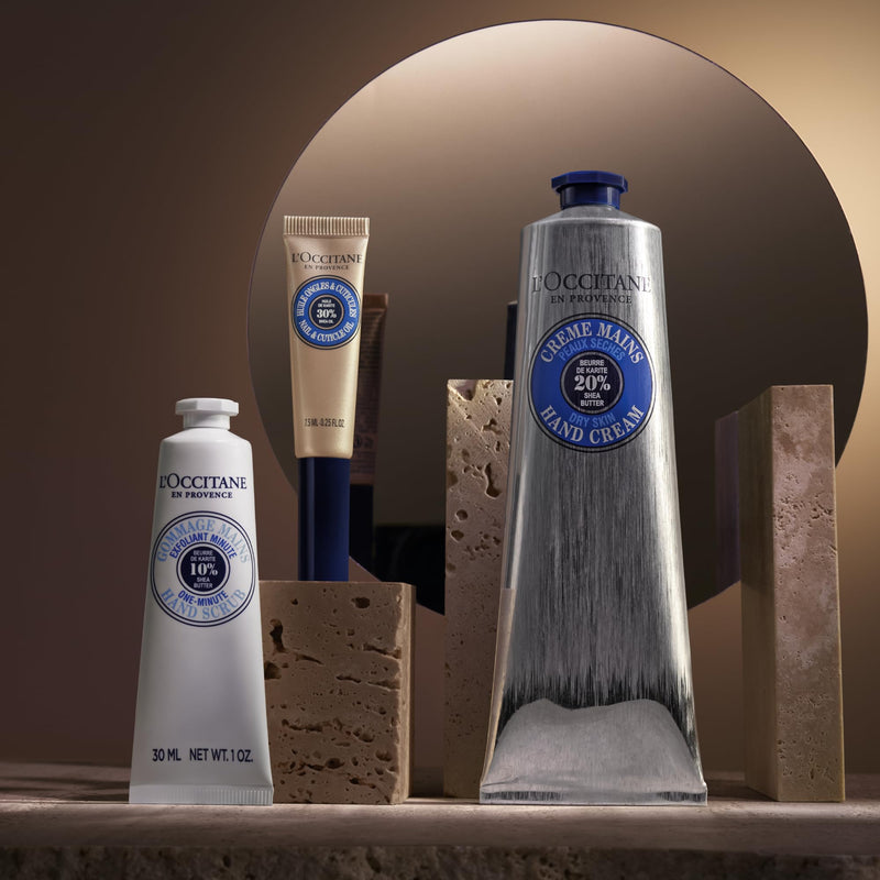 L'OCCITANE Shea Nail & Cuticle Oil, Nourishing Brush-On Moisture for Stronger & Healthier Nails, Hydrating Care for Manicures with Almond Oil, Vegan 1 Fl Oz (Pack of 1) NEW